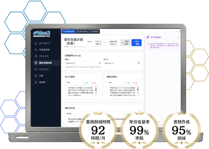 新Maa2システム画面